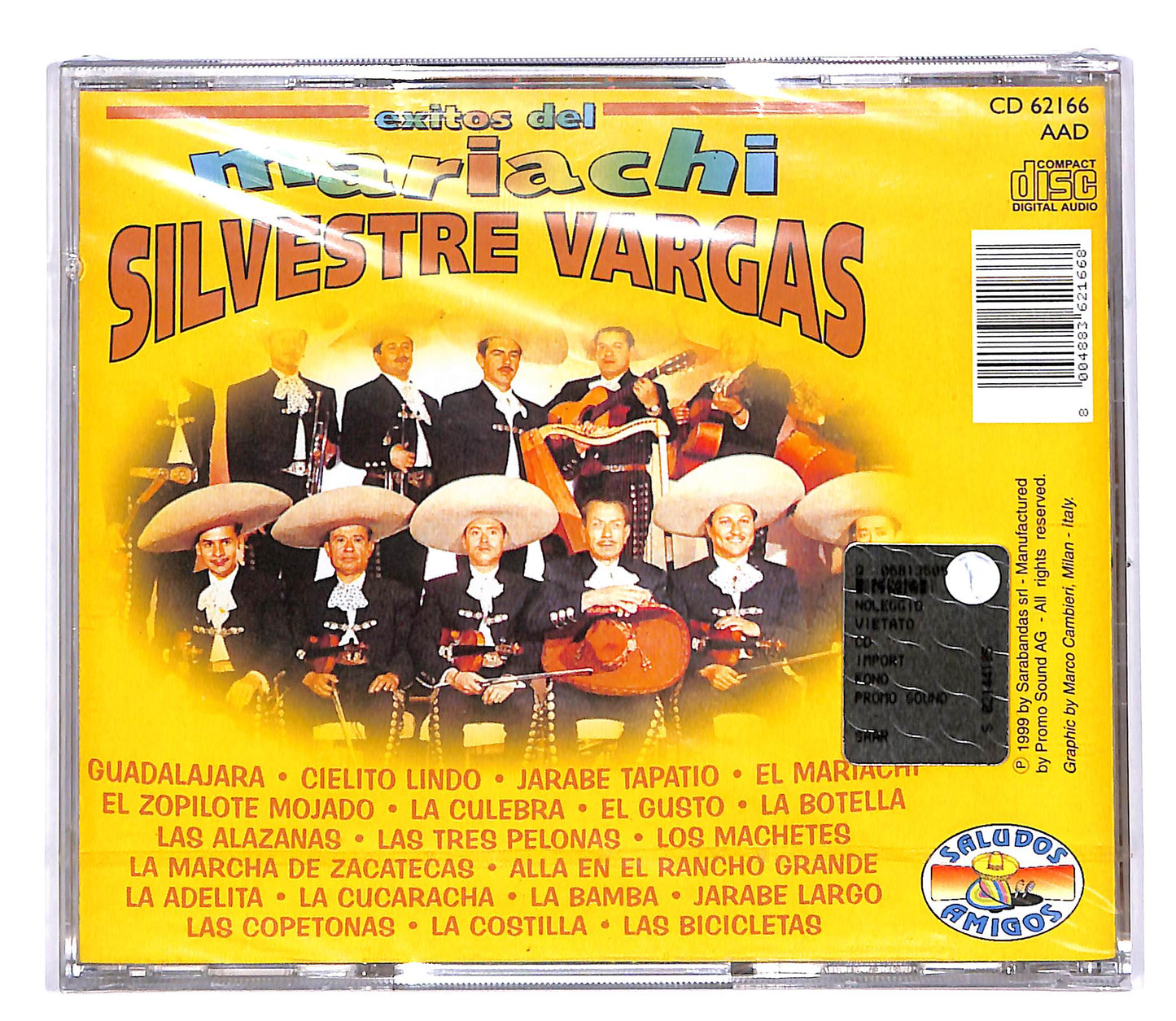 EBOND Exitos Del Mariachi - Silvestre Vargas CD CD051131