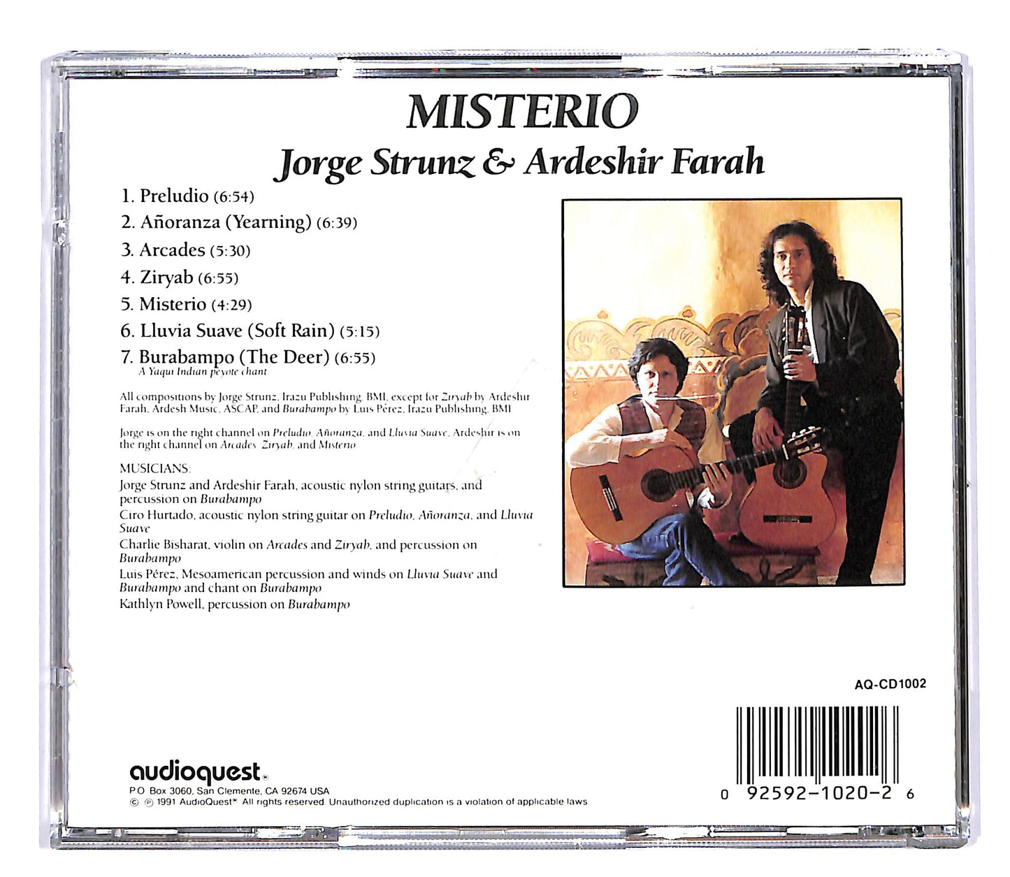 EBOND Strunz e Farah - Misterio CD CD051145