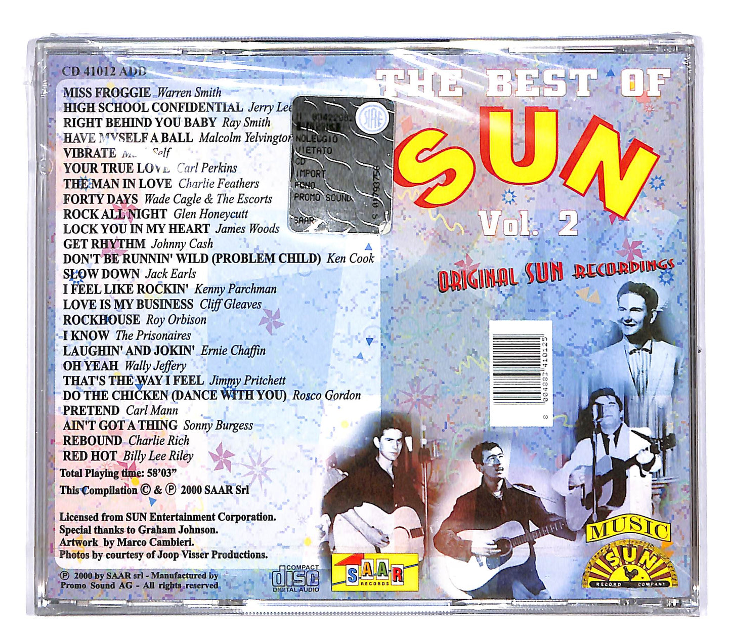 EBOND Various - the best of sun vol.2 CD CD051146