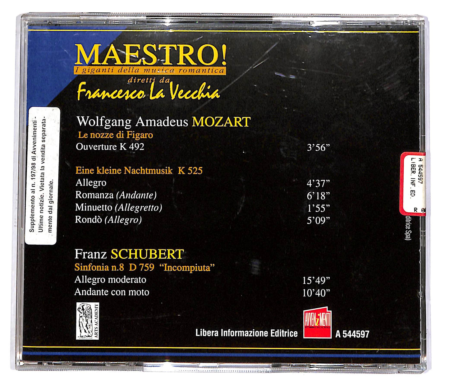 EBOND I Giganti Della Musica Romantica - Vol.1 EDITORIALE CD CD051222