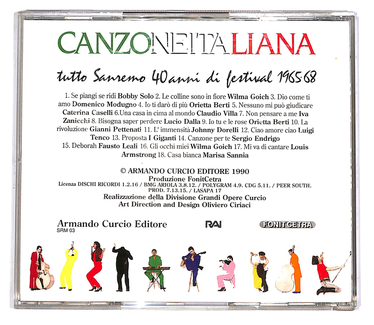 EBOND Canzoneitaliana - Sanremo 40 Anni Di Festival 1965-68 EDITORIA CD CD051230