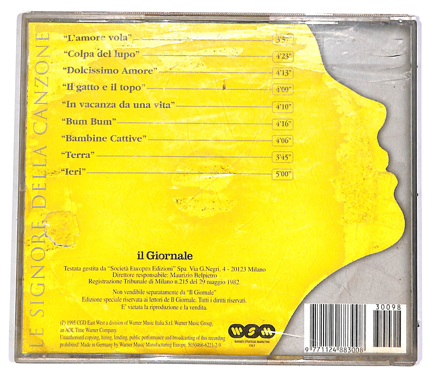 EBOND Le Signore Delle Canzoni Vol.8 - Irene Grandi EDITORIALE CD CD051246