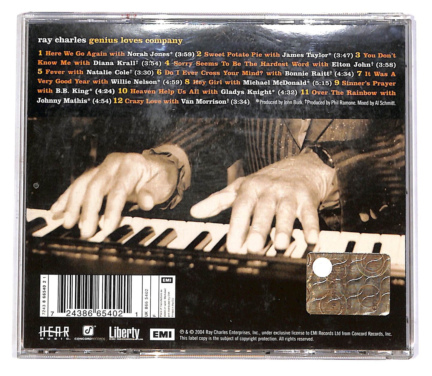 EBOND Ray Charles - Genius Loves Company CD CD051317