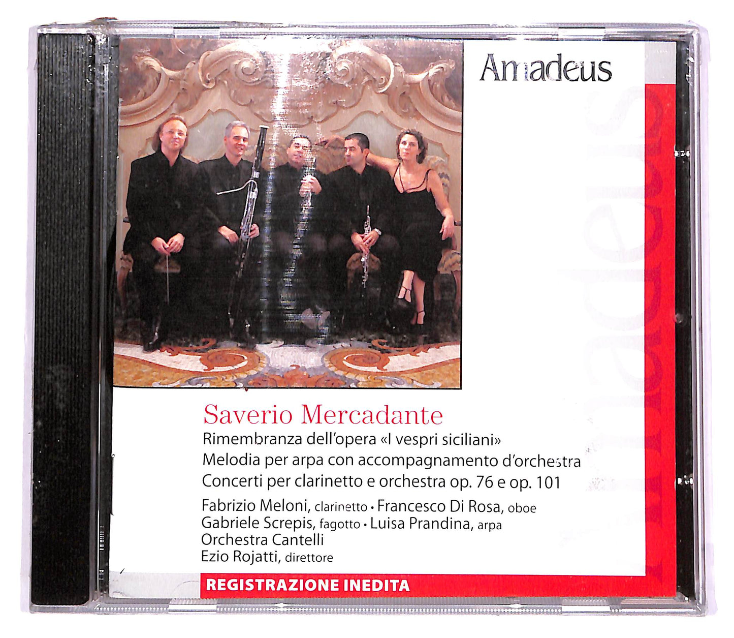 EBOND Mercadante - Opere Per Strumenti Solisti E Orchestra EDITORIA CD CD051548