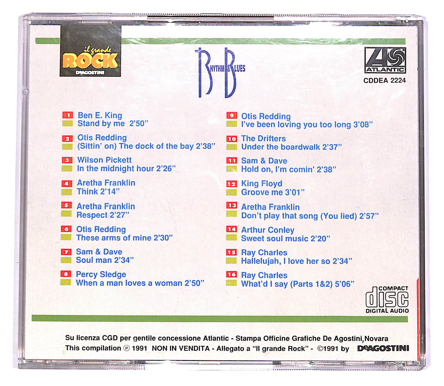 EBOND Il Grande Rock - Rhythm & Blues EDITORIALE CD CD051559