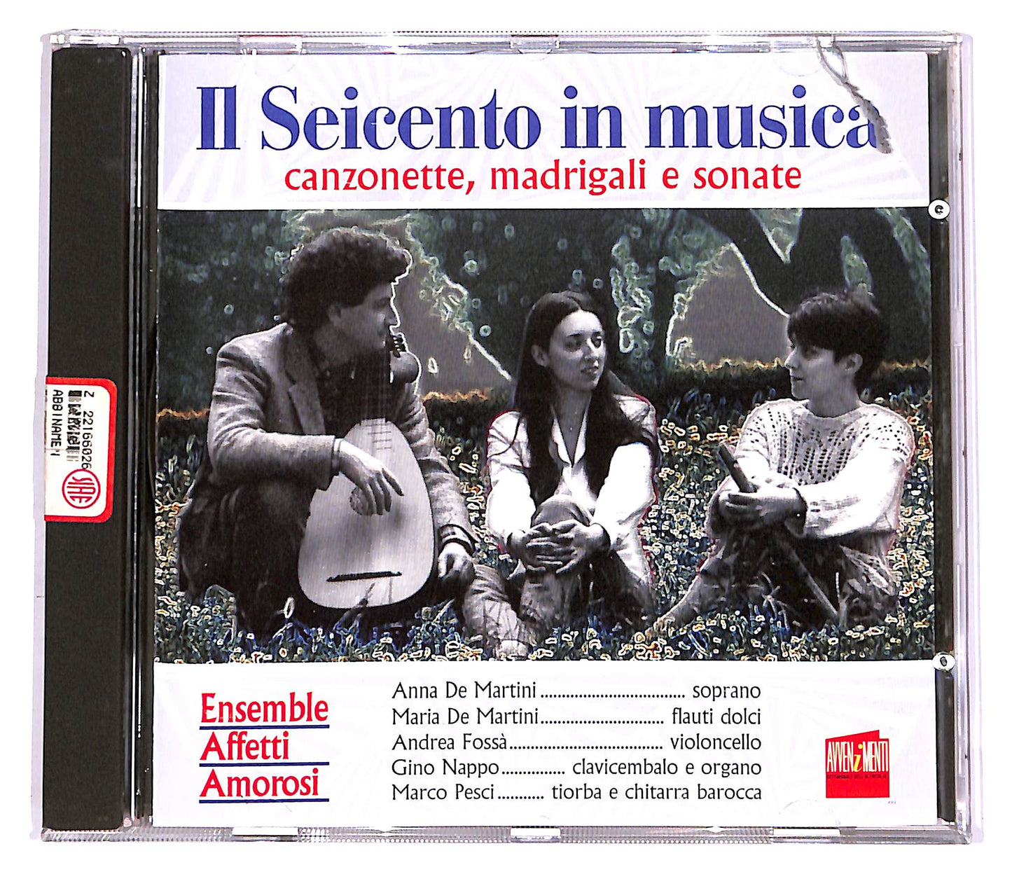 EBOND Il Seicento In Musica - Canzonette, Madrigali, Sonate EDITORIA CD CD051627