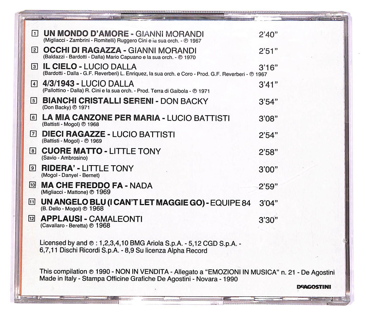 EBOND Various - Un Mondo D'amore EDITORIALE CD CD051634