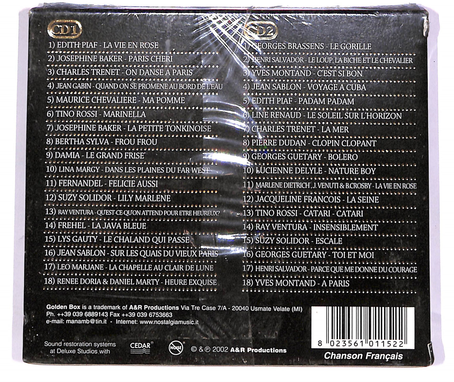 EBOND Paris Mon Amour - Only Original Hits (2 dischi) CD CD051636