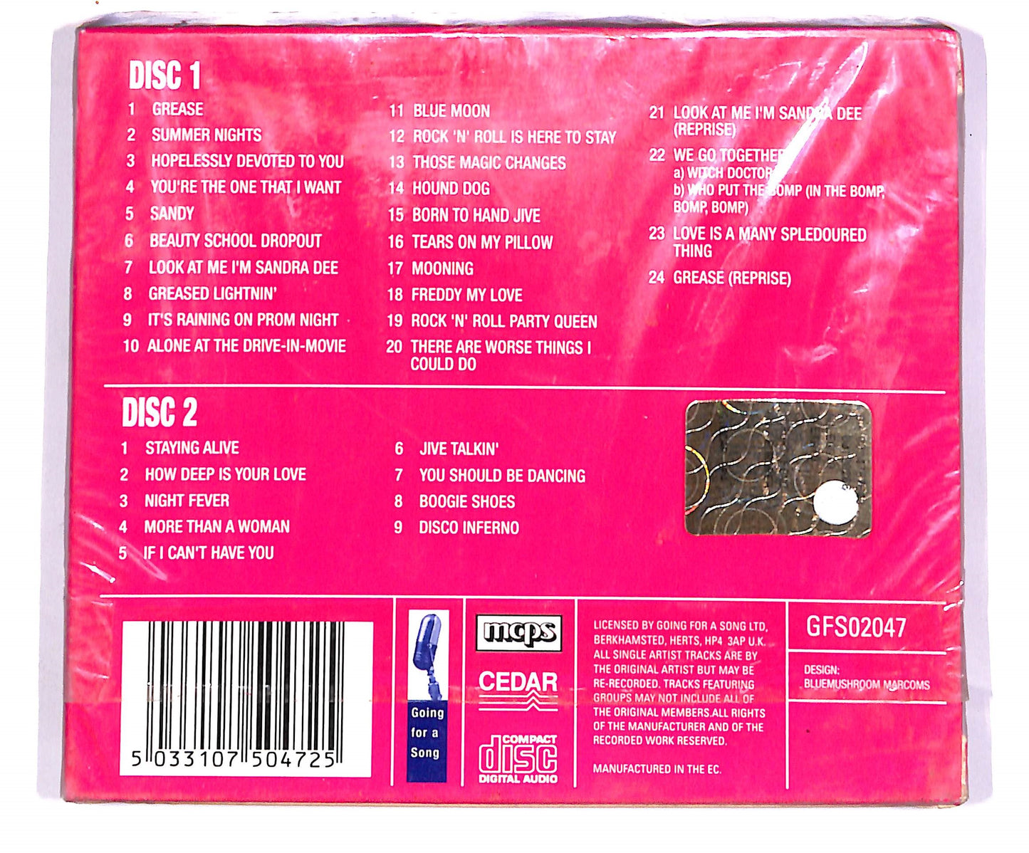 EBOND Grease - Saturday Night Fever (2 dischi) CD CD051638