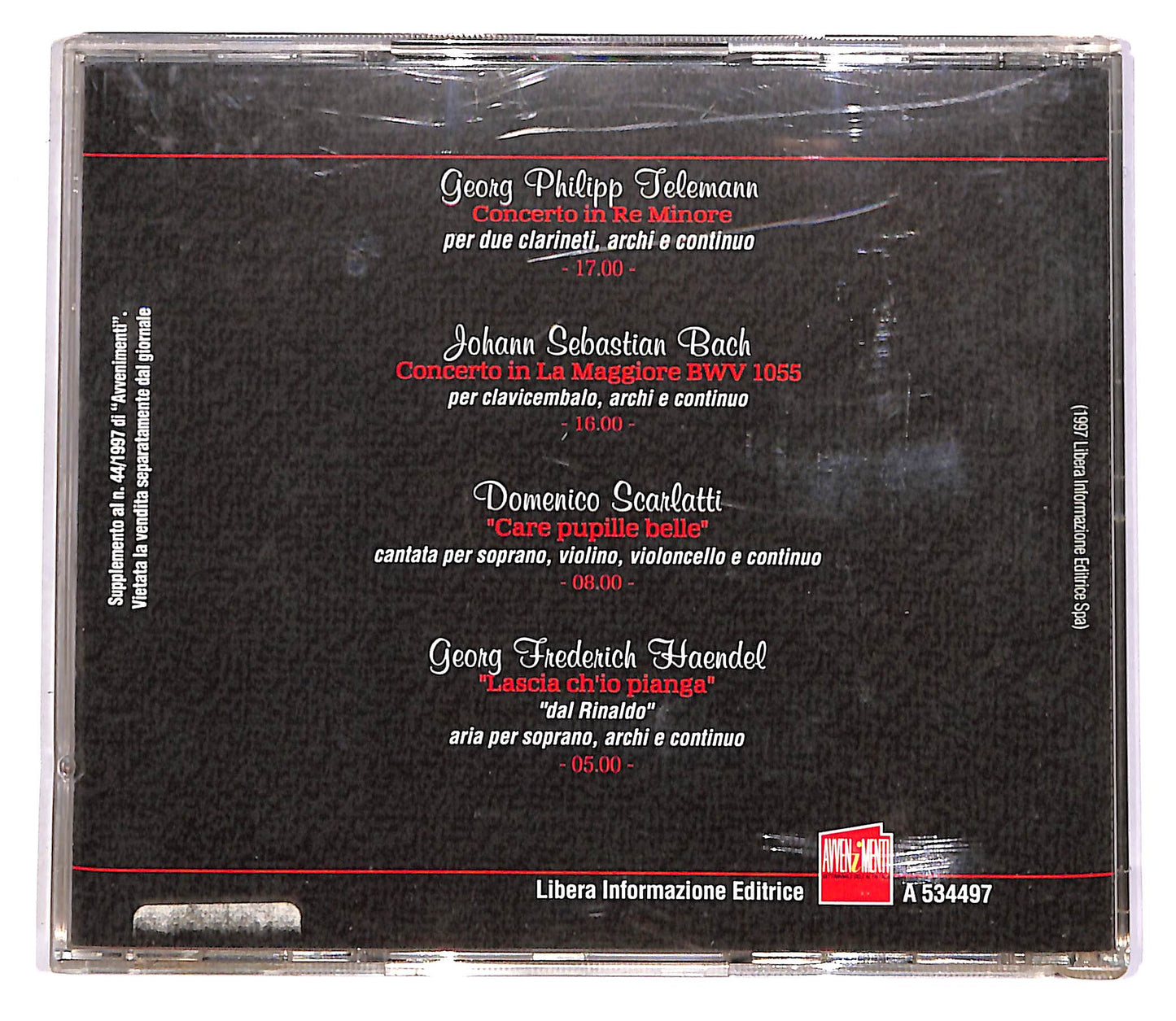 EBOND Viaggio Nel Barocco Italiano IV EDITORIALE CD CD051724