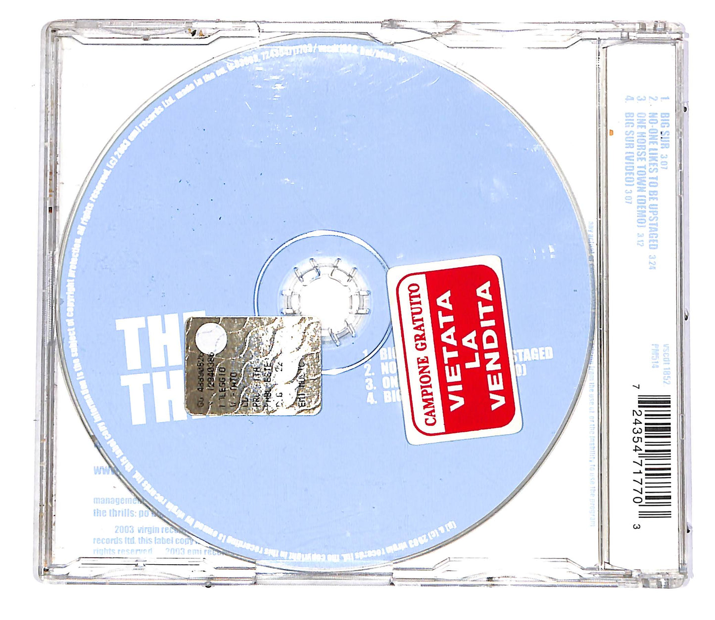 EBOND The Thrills - Big Sur CD CD051762