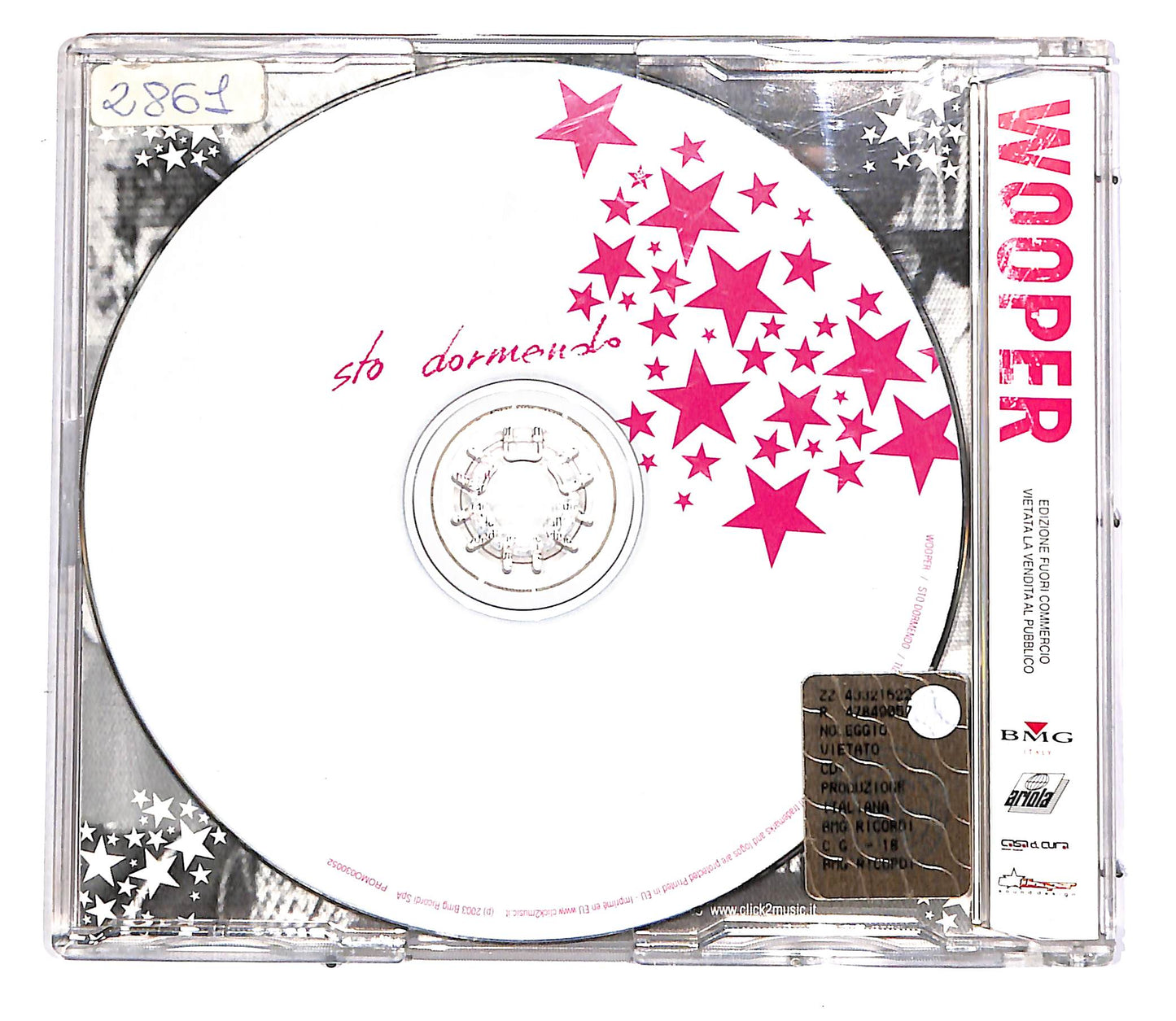 EBOND Wooper - Sto Dormendo PROMO CD CD051811