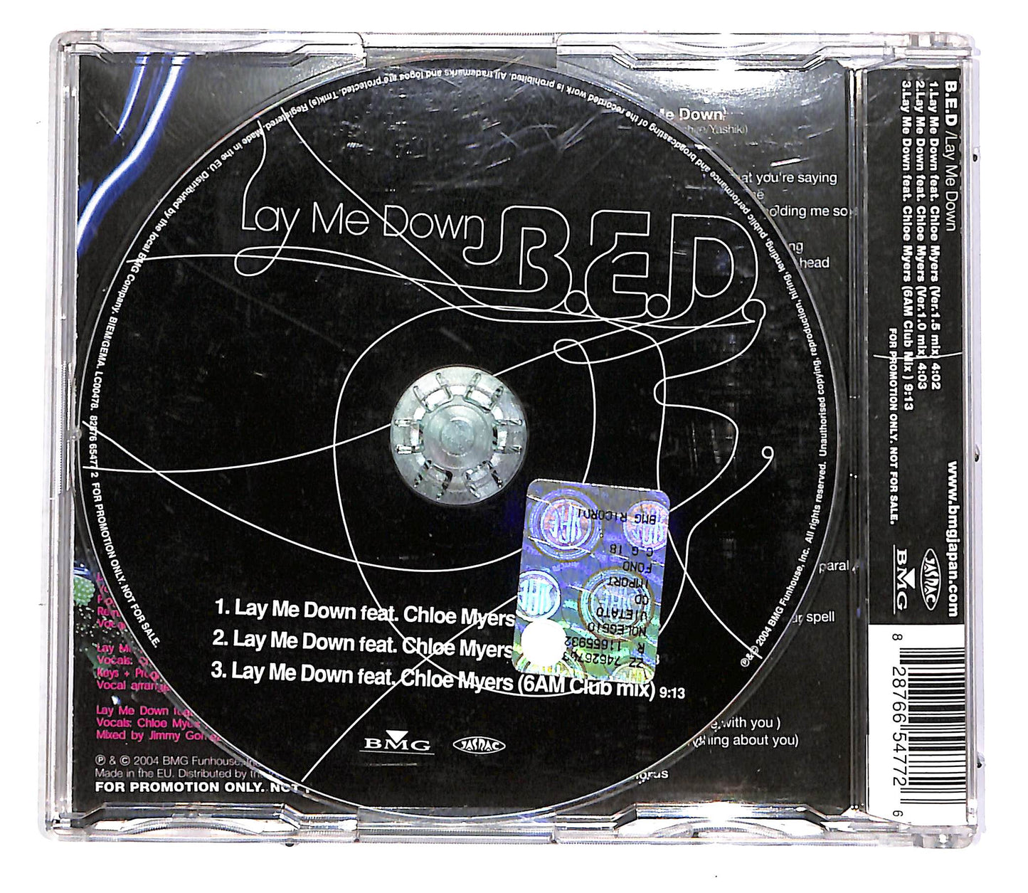 EBOND B.E.D - Lay Me Down CD CD051813