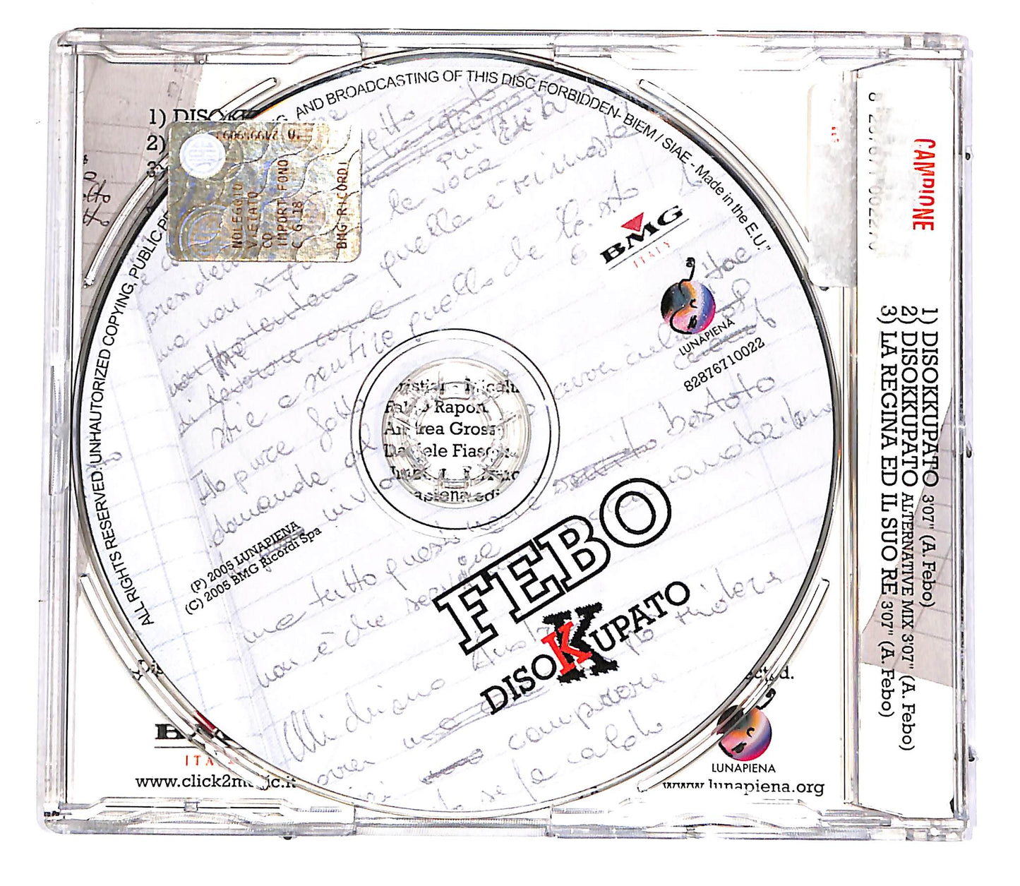 EBOND Febo - Disokkupato CD CD051816