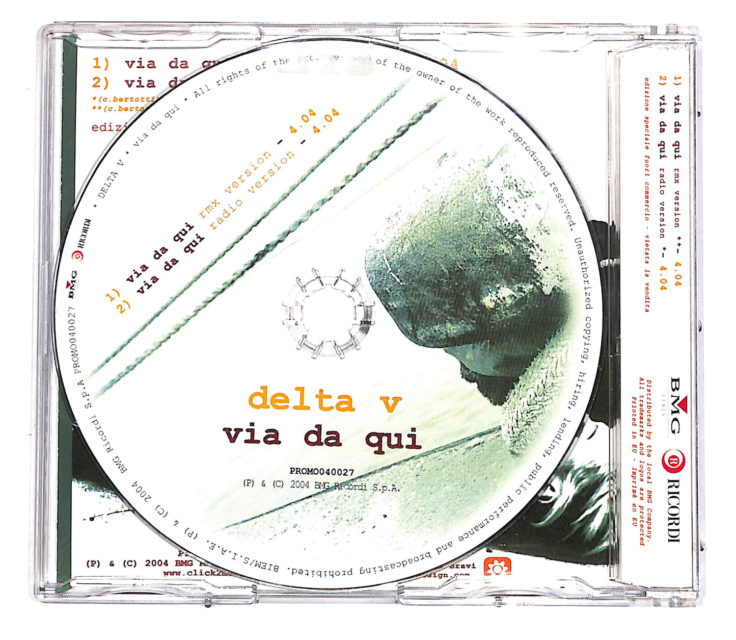 EBOND Delta V - Via Da Qui PROMO CD CD051818