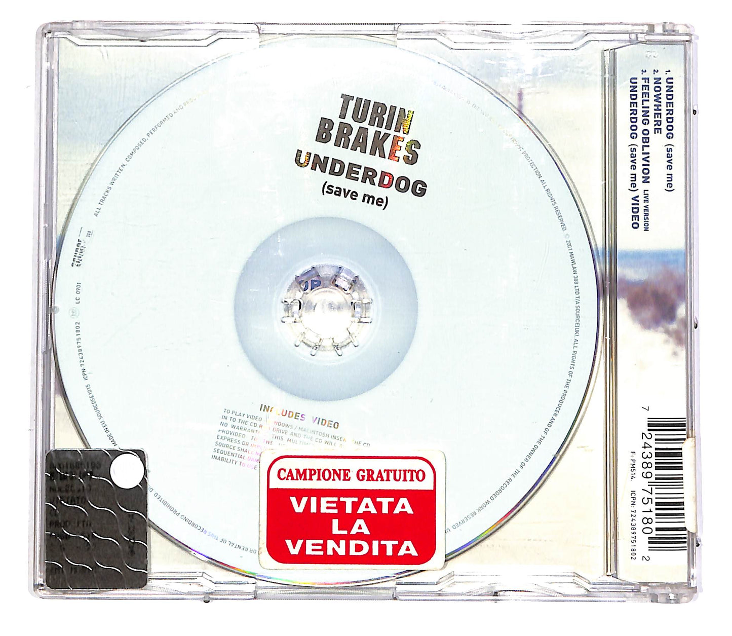 EBOND Turin Brakes - Underdog (Save Me) CD CD051822