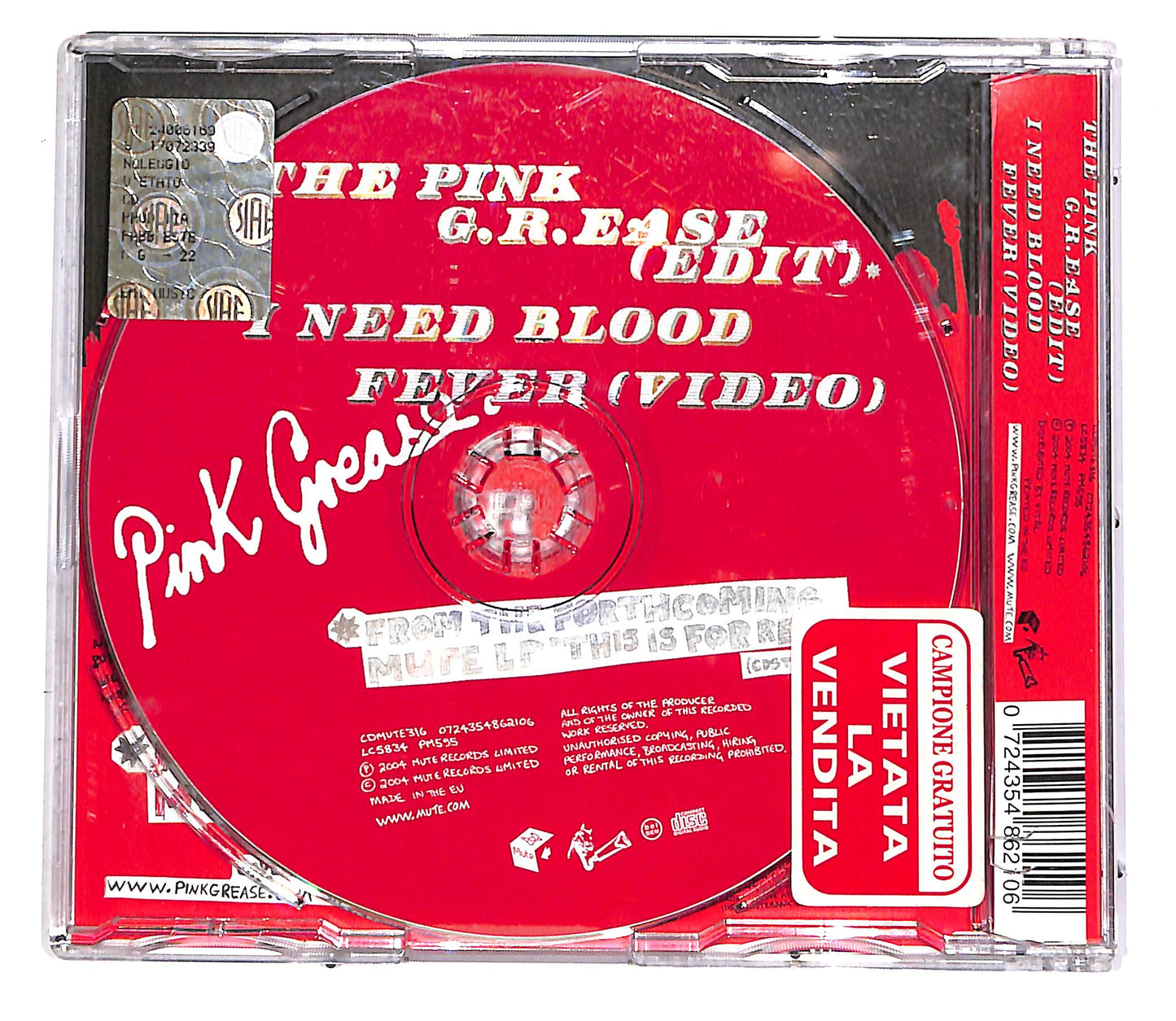 EBOND Pink Grease - The Pink G.R.EASE CD CD051823