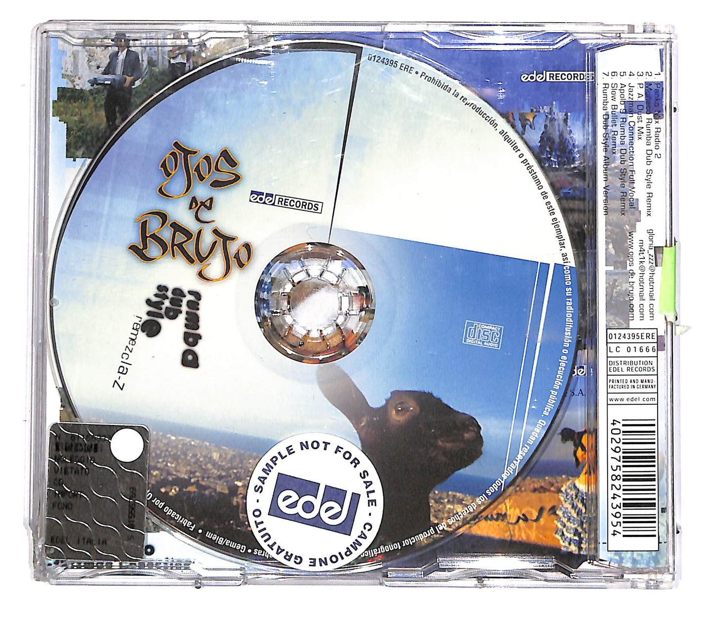 EBOND Ojos de Brujo - Rumba Dub Style CD CD051824