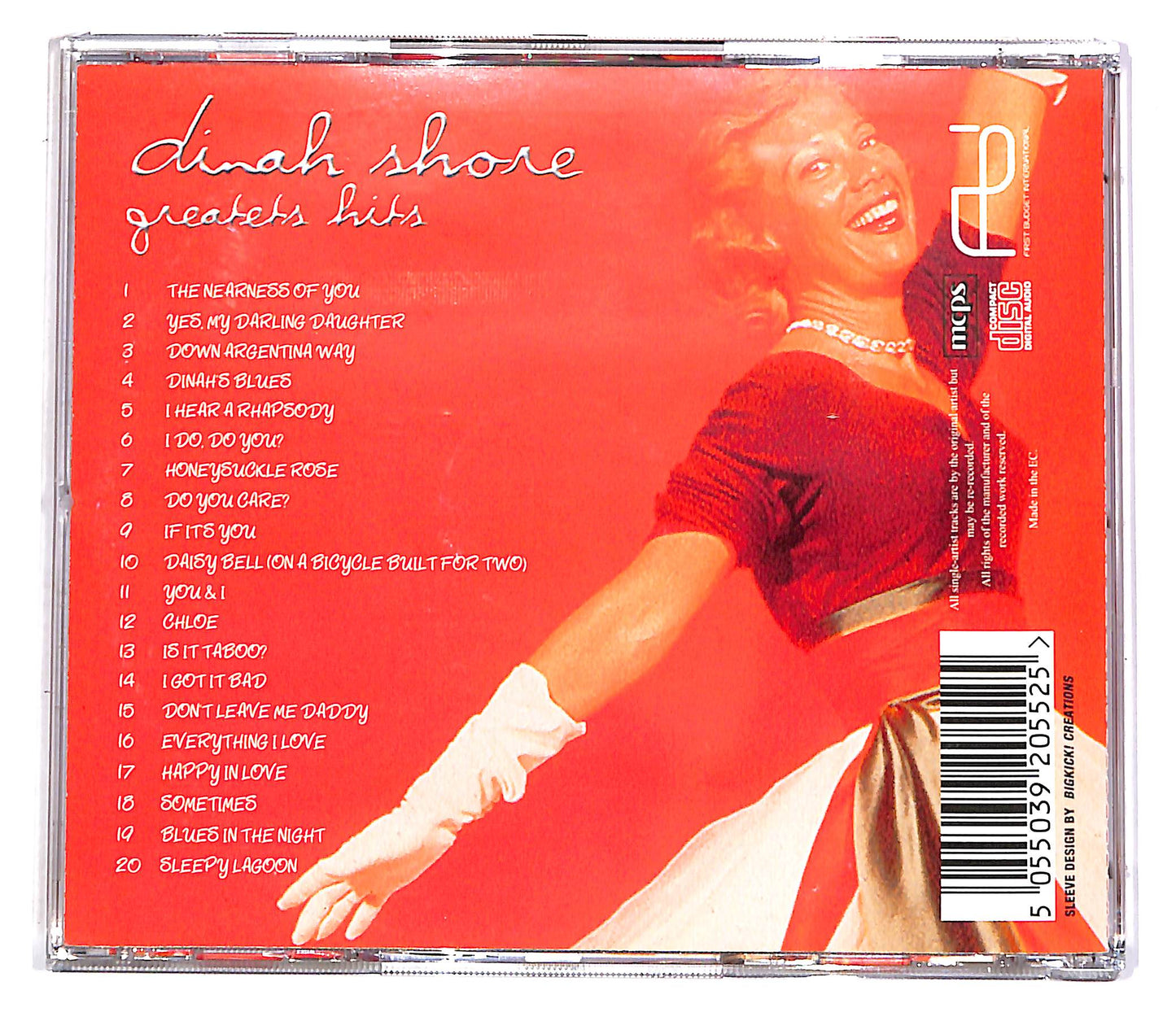 EBOND Dinah Shore - Greatest Hits CD CD051838