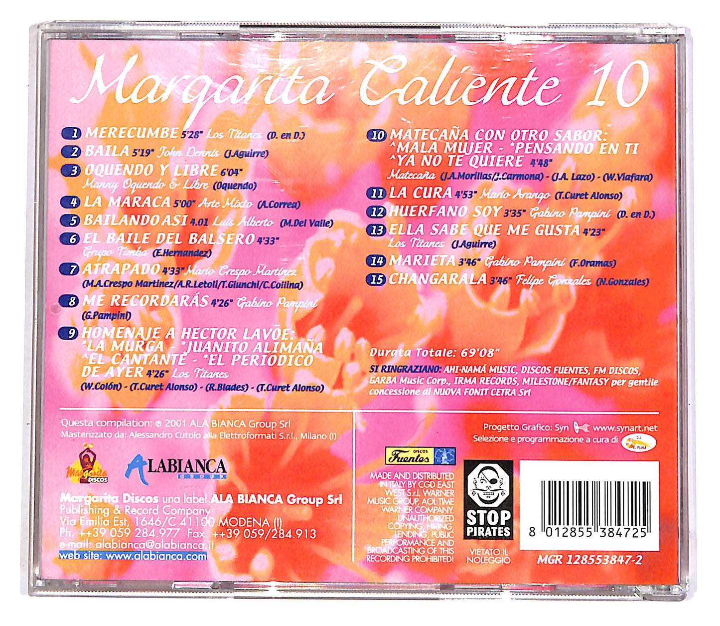 EBOND Various - Margarita Caliente Vol. 10 CD CD051902