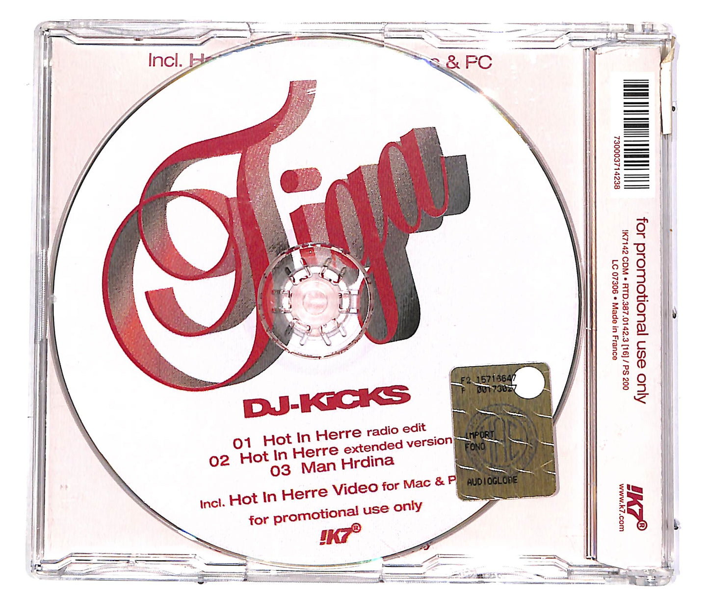 EBOND Tiga - DJ-Kicks - Hot In Herre - Man Hrdina CD CD051910