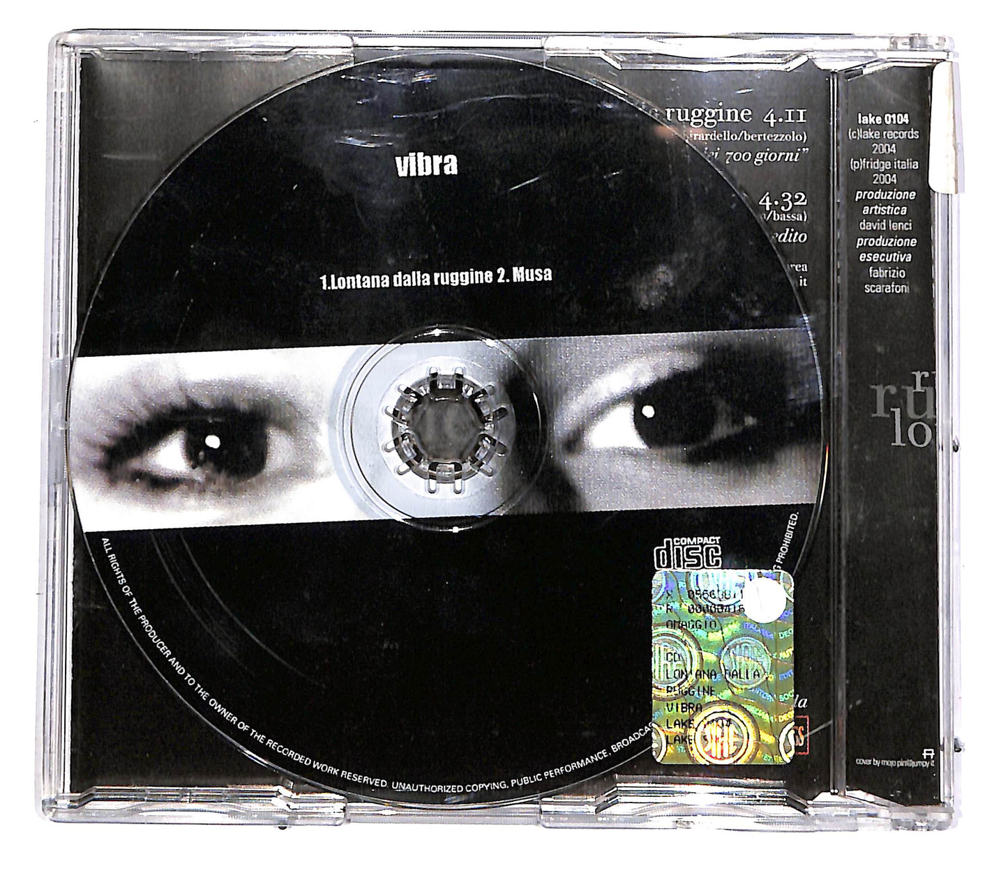 EBOND Vibra - Lontana Dalla Ruggine PROMO CD CD051912