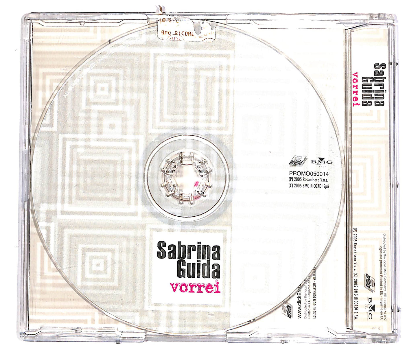 EBOND Sabrina Guida - Vorrei EDITORIALE CD CD051922