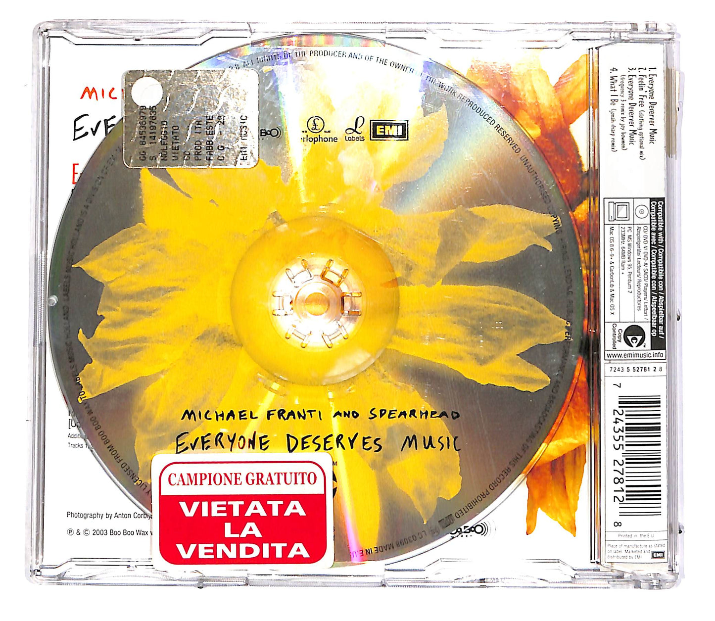 EBOND Michael Franti And Spearhead - Everyone Deserves Music CD CD051925
