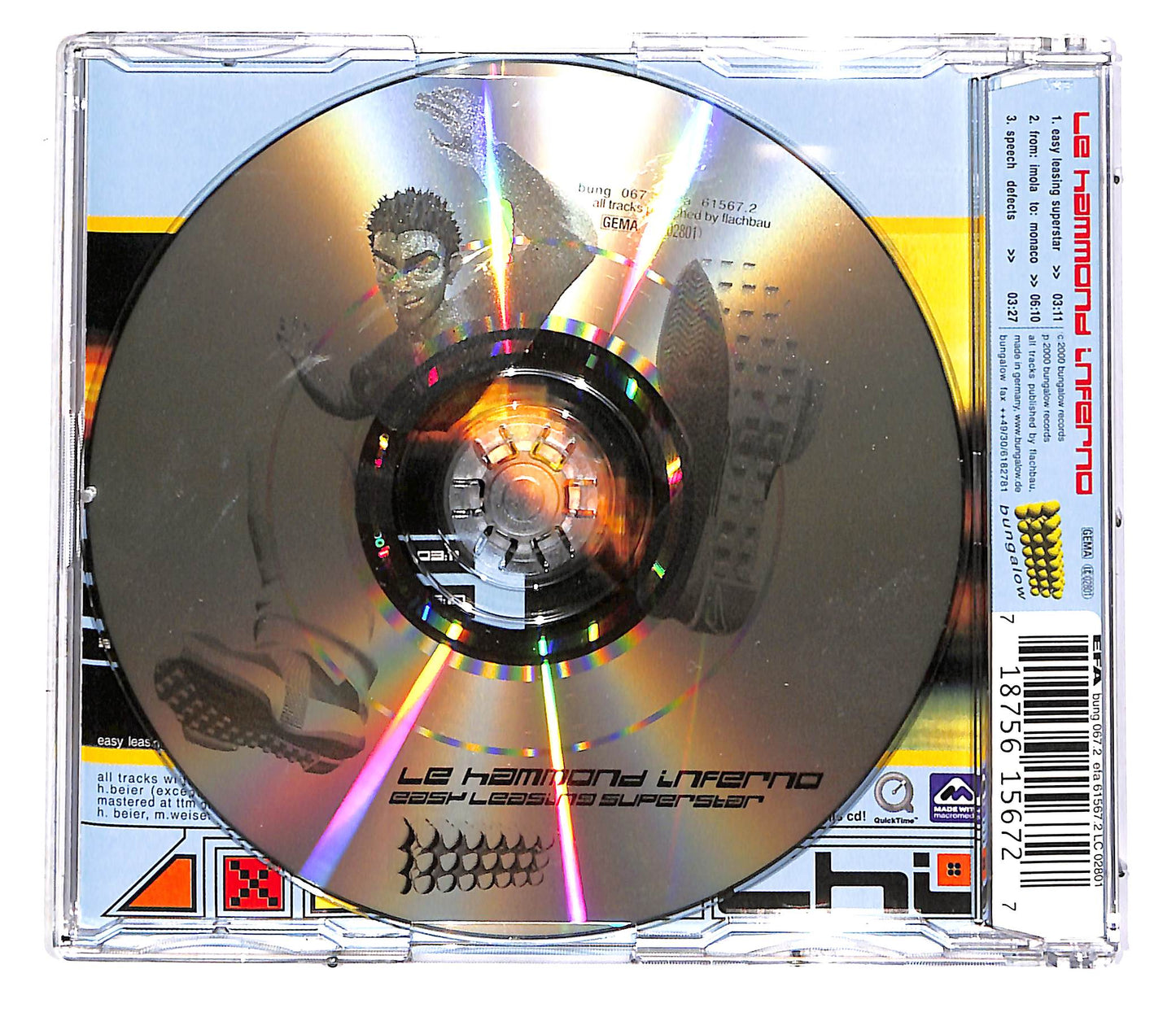 EBOND Le Hammond Inferno - Easy Leasing Superstar CD CD051928
