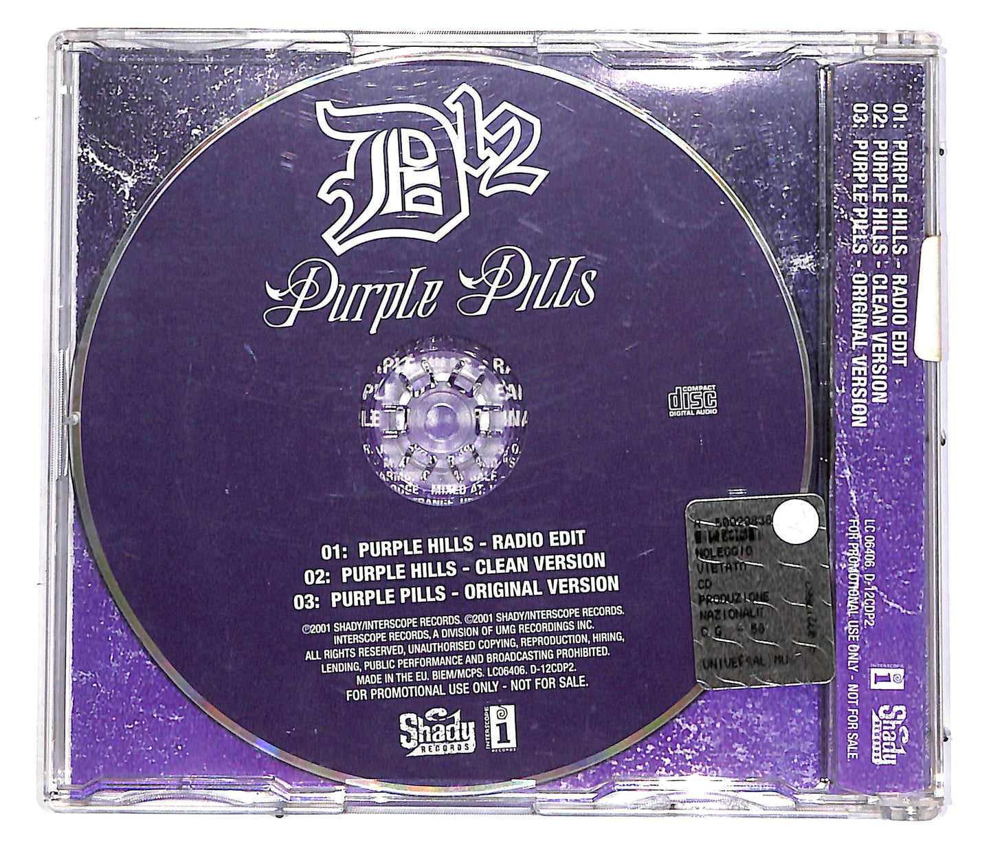 EBOND D12 - Purple Pills CD CD051929