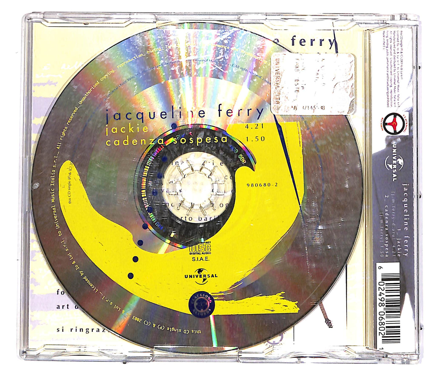 EBOND Jacqueline Ferry - Jackie CD CD051936