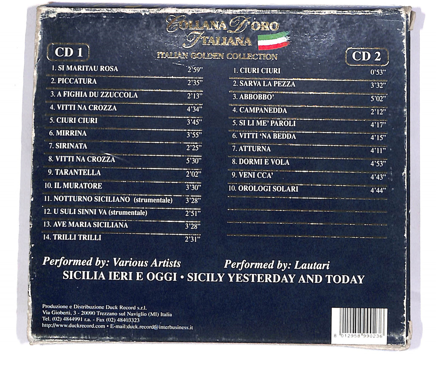 EBOND The Gold Of Sicily - L'Oro Della Sicilia (2 dischi) CD CD051945