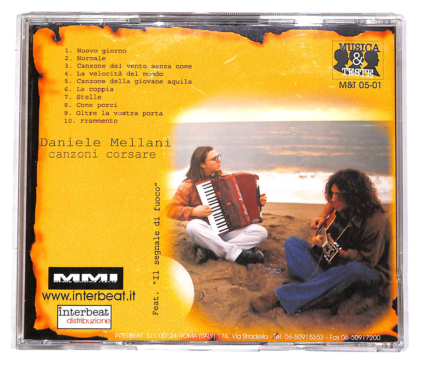 EBOND Daniele Mellani - Canzoni Corsare CD CD051954