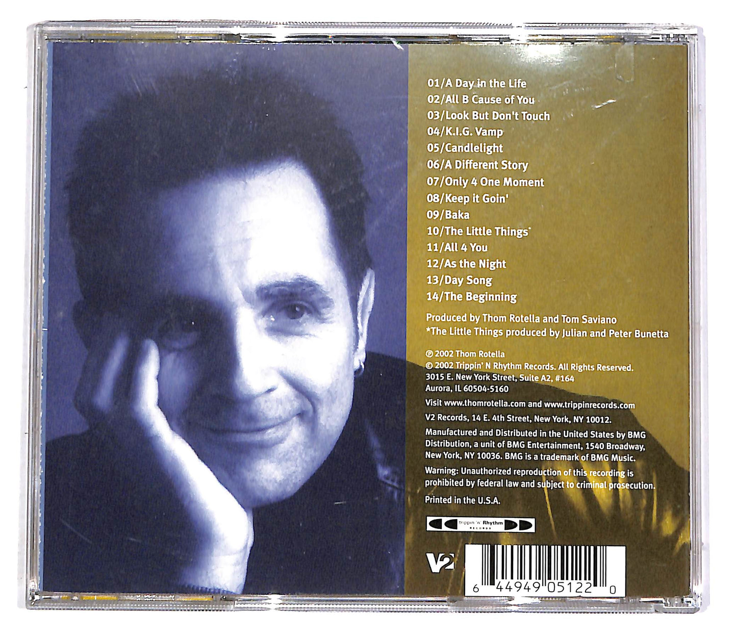 EBOND Thom Rotella - A Day In The Life CD CD051957