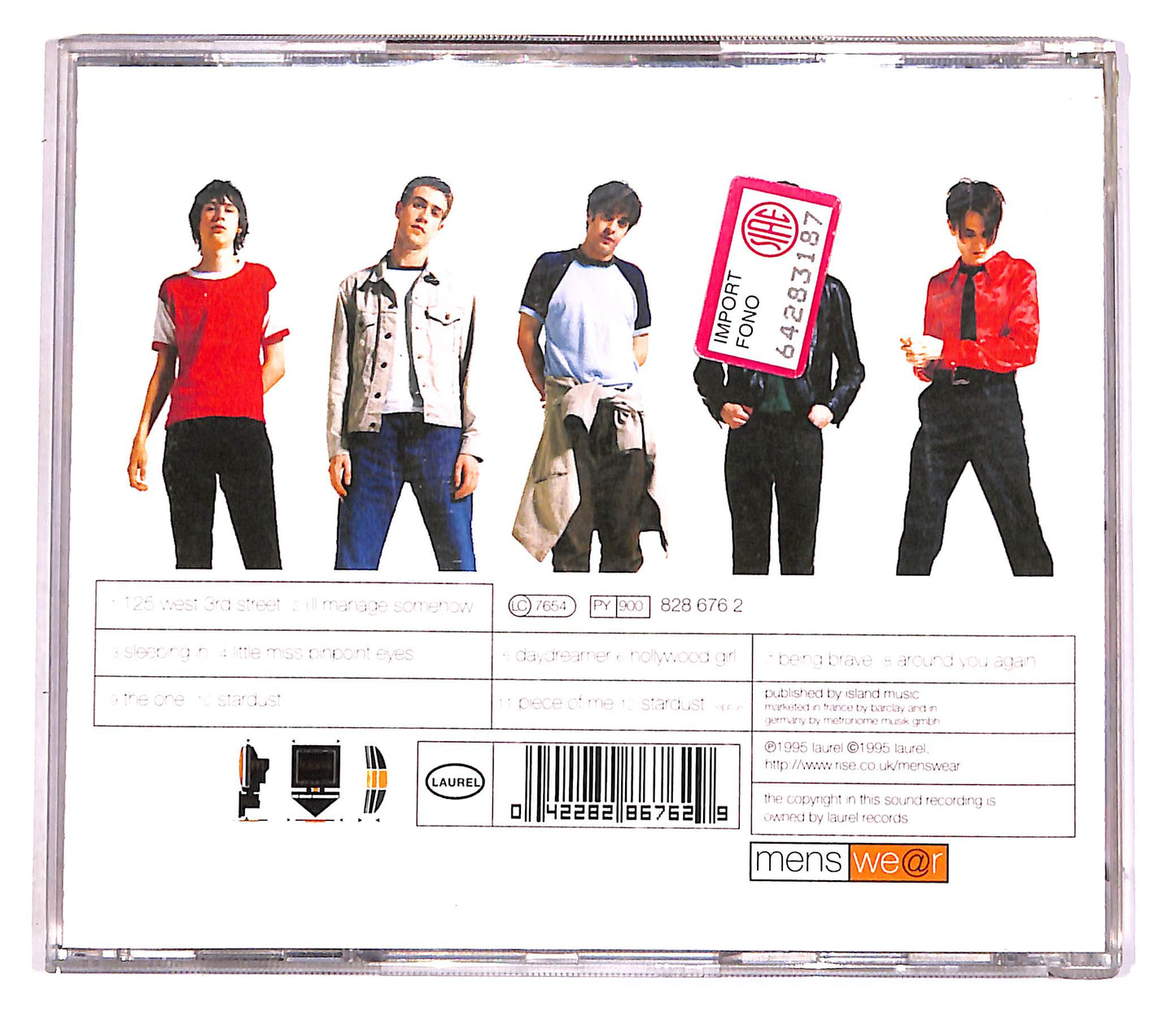 EBOND Menswe@r - Nuisance CD CD052015