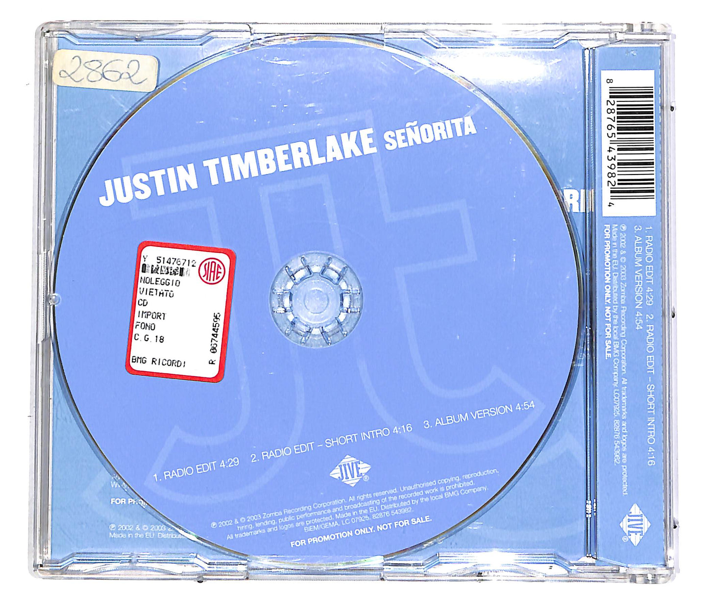 EBOND Justin Timberlake - Senorita CD CD052032