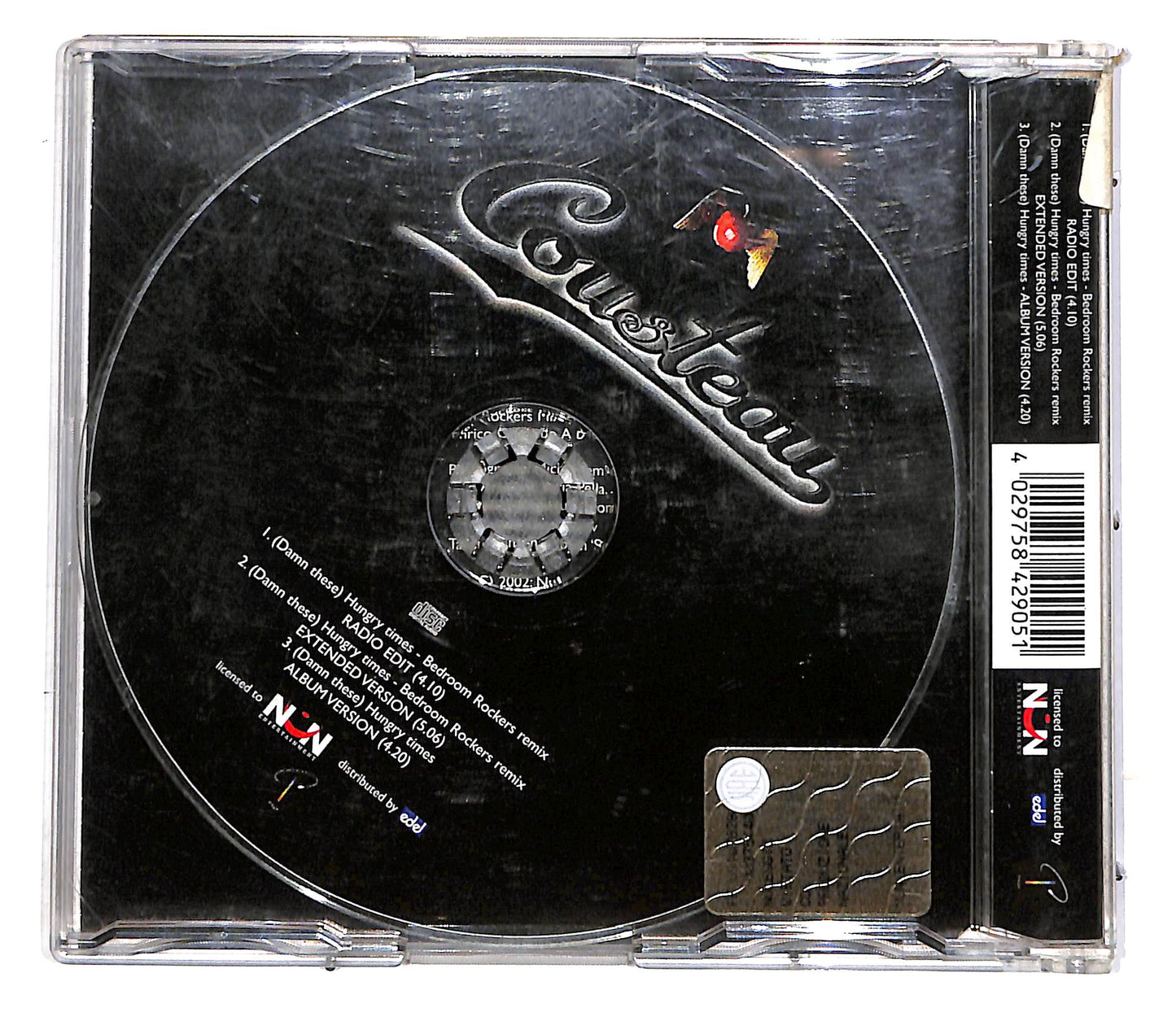 EBOND Cousteau - (Damn These) Hungry Times CD CD052109