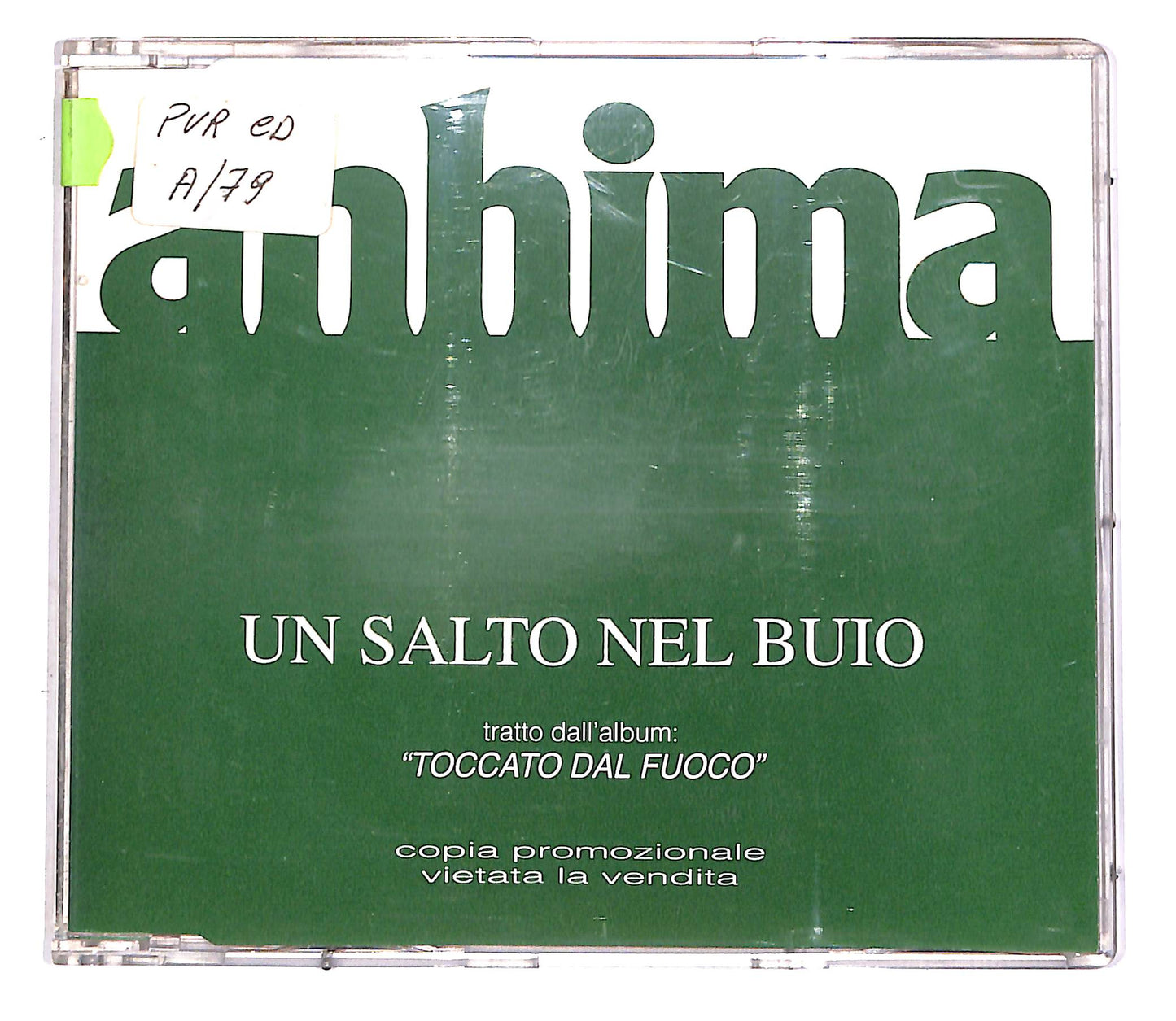 EBOND Anhima - Un Salto Nel Buio CD CD052158