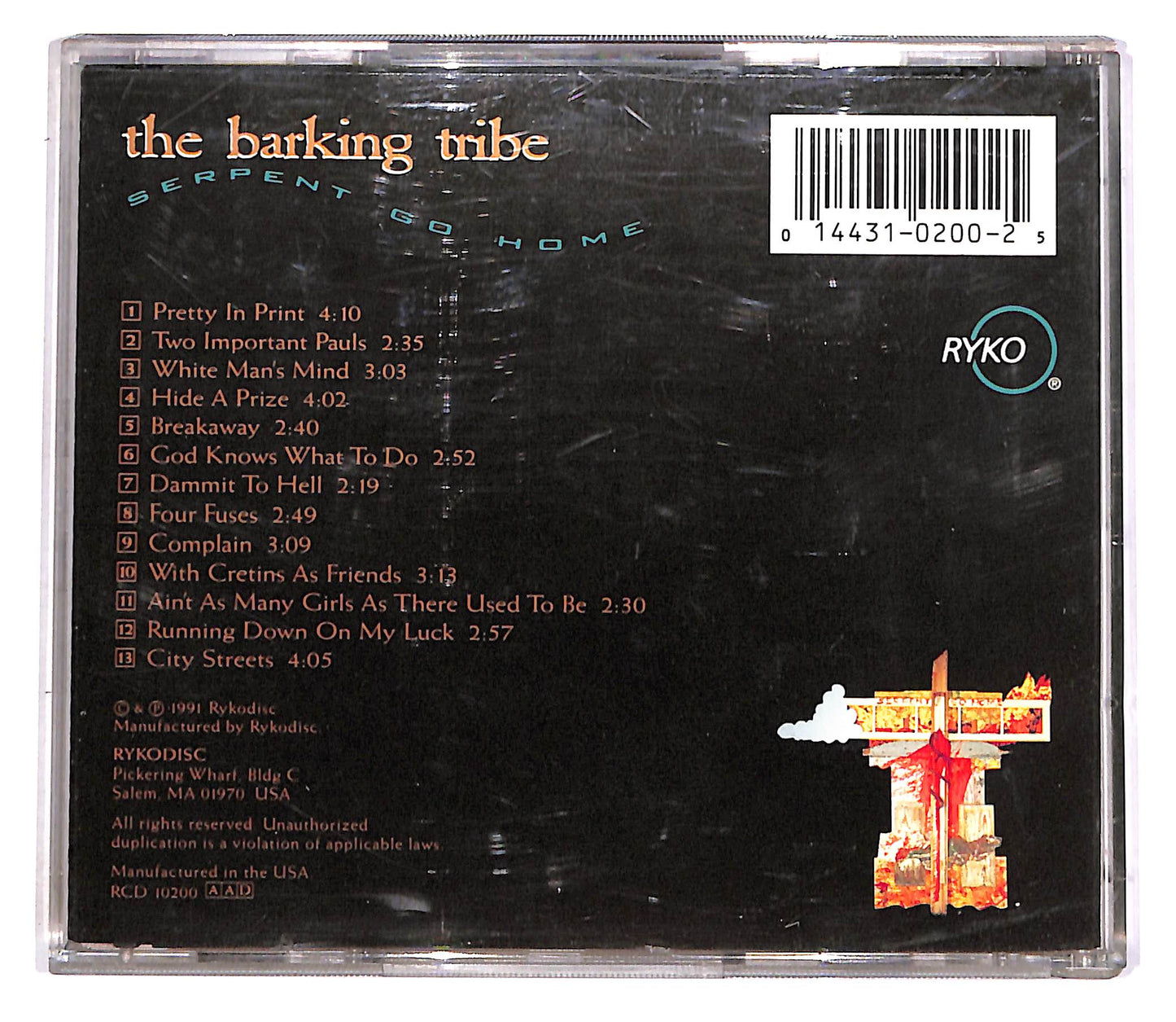 EBOND The Barking Tribe - Serpent Go Home CD CD052166