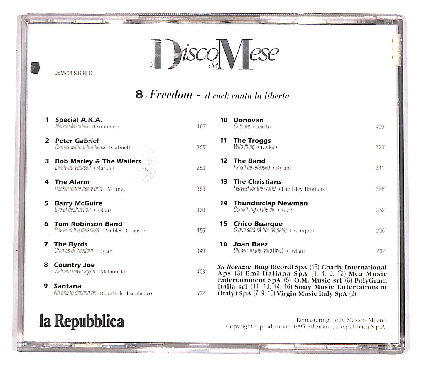 EBOND Freedom - Il Rock Canta La Liberta - Vol.8 EDITORIALE CD CD052173