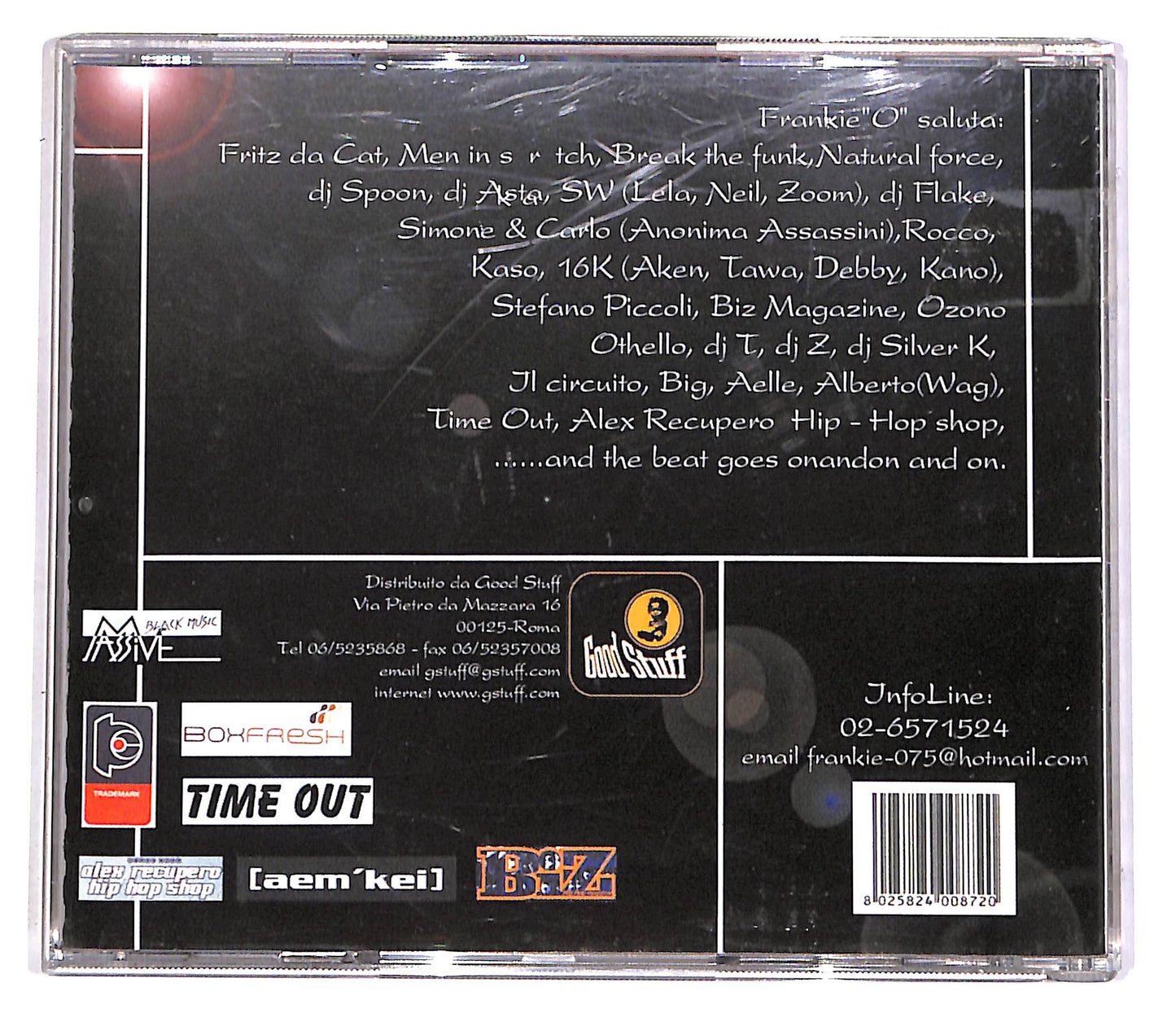 EBOND Frankie 'O' - Il Complotto CD CD052212