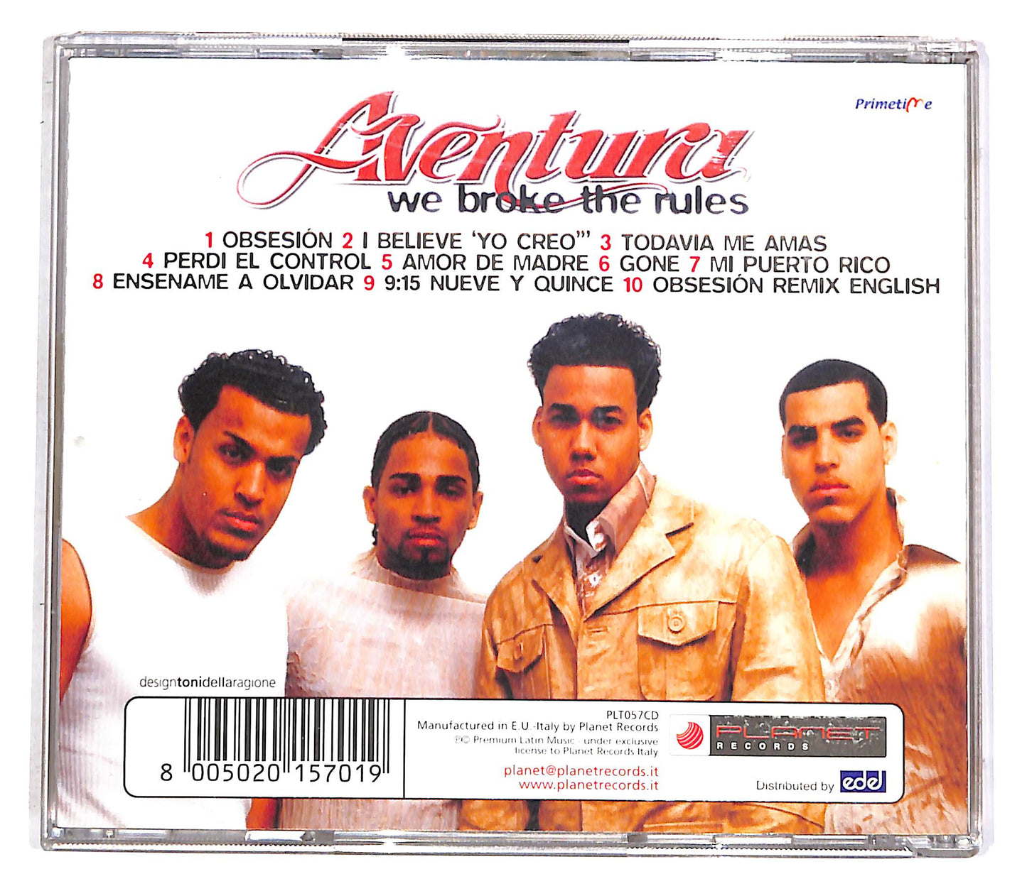 EBOND Aventura - We Broke The Rules CD CD052233