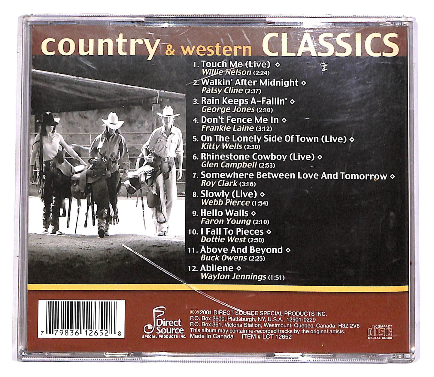 EBOND Country & Western Classics CD CD052255