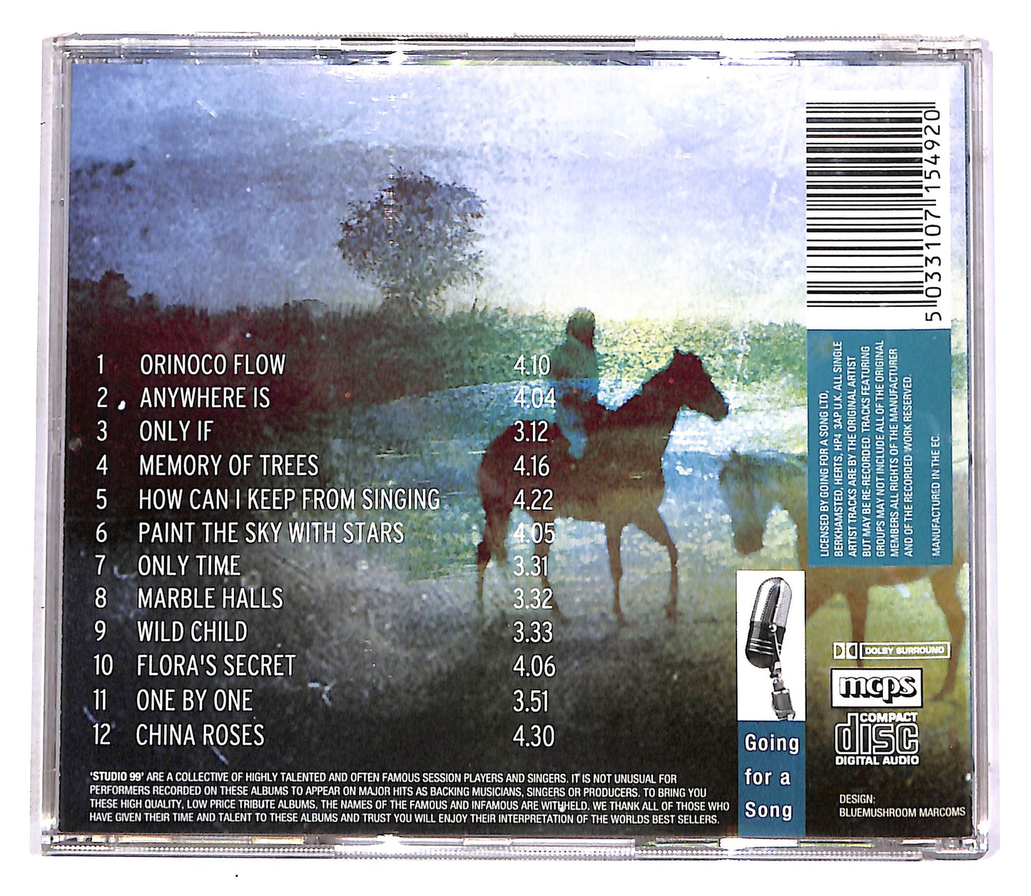 EBOND Studio 99 - A Tribute To Enya - Paint The Sky Blue CD CD052264