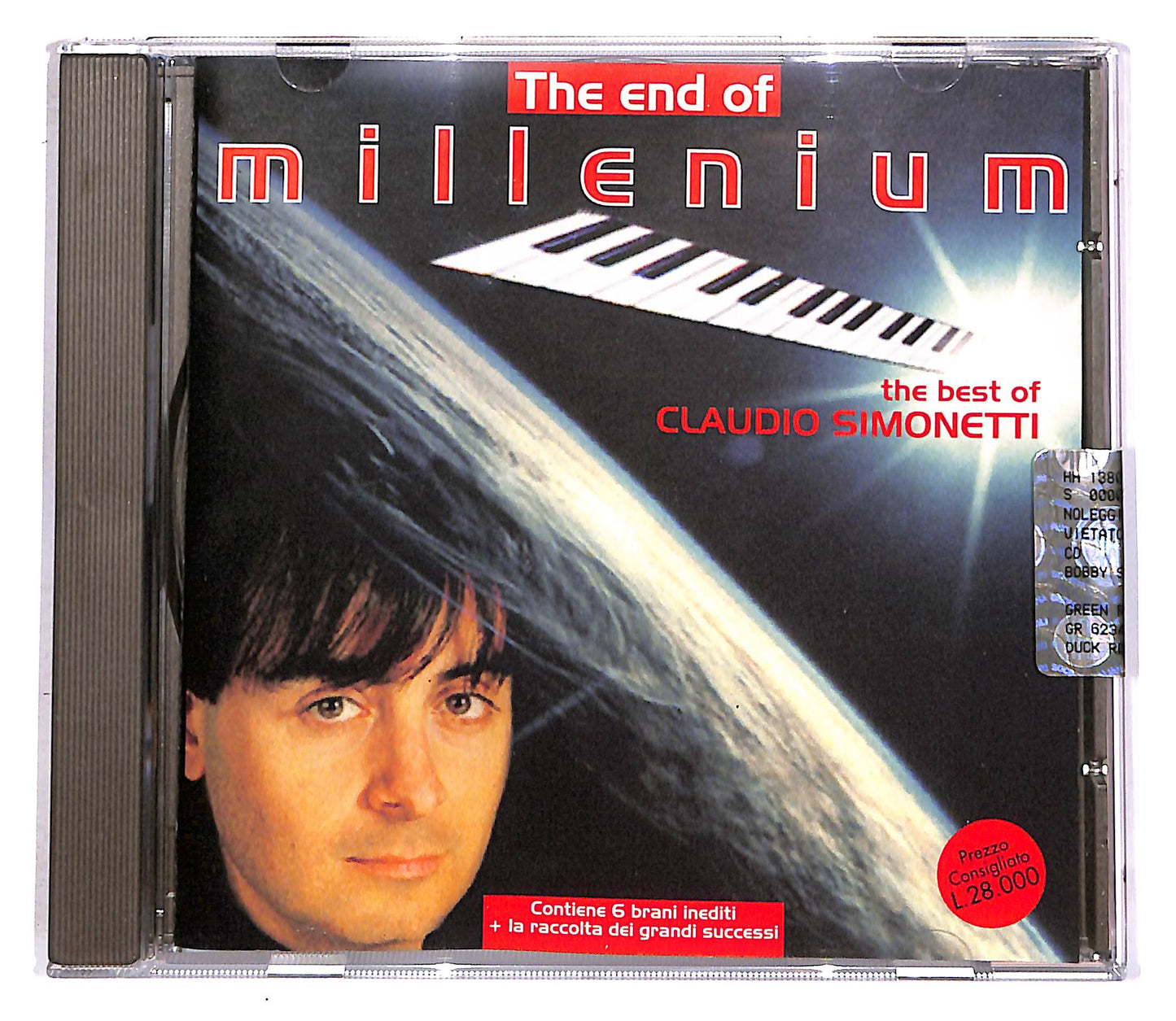 EBOND Claudio Simonetti - The End Of Millenium CD CD052302
