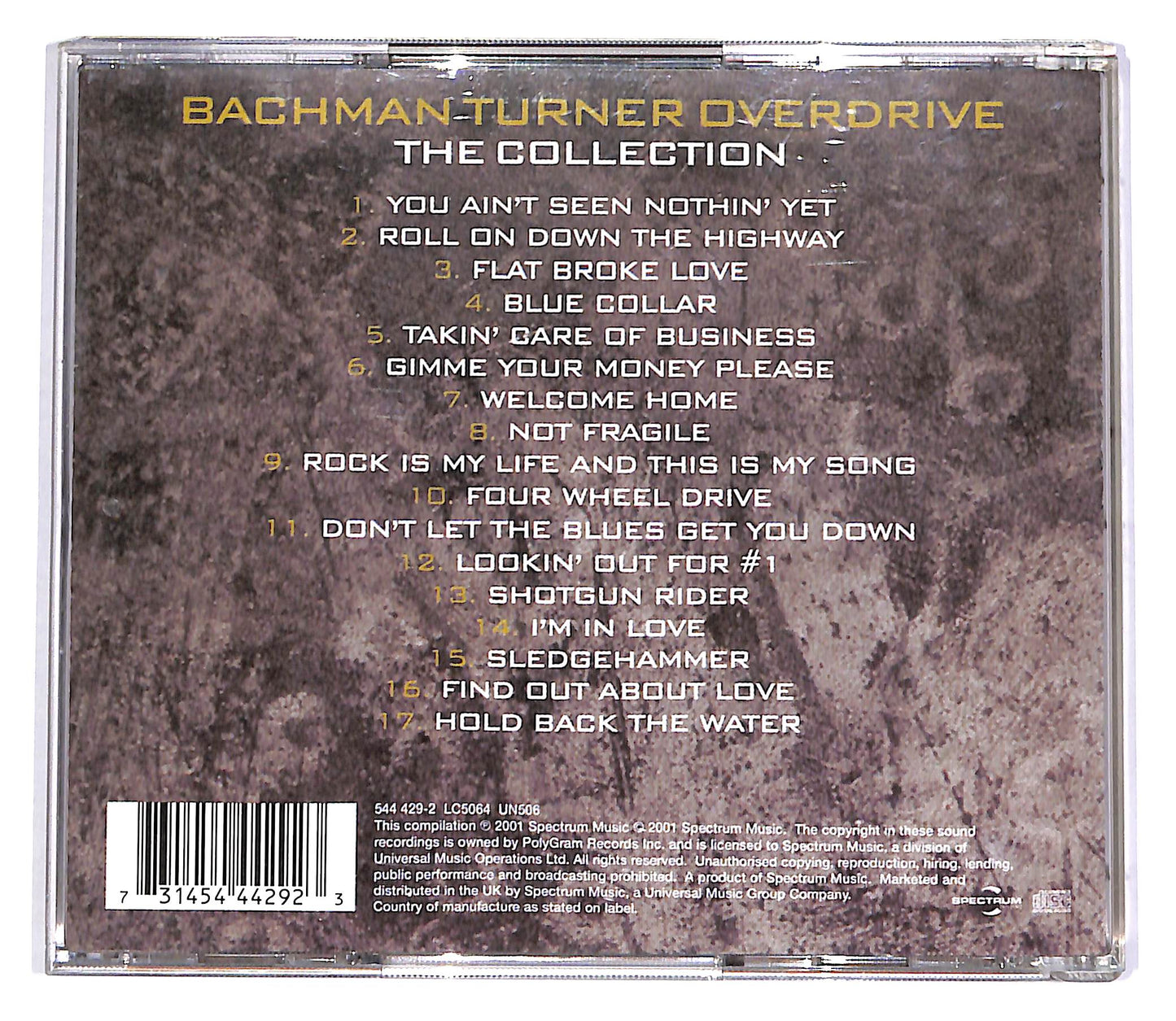 EBOND Bachman Turner Overdrive - The Collection CD CD052351