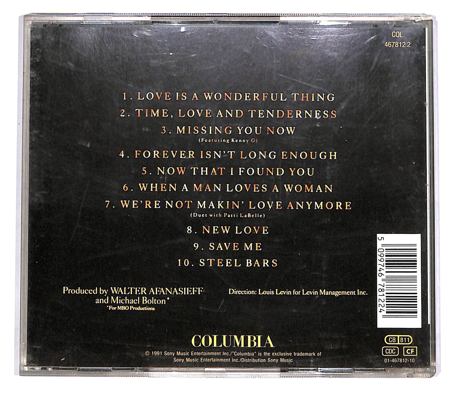 EBOND Michael Bolton - Time, Love & Tenderness CD CD052401