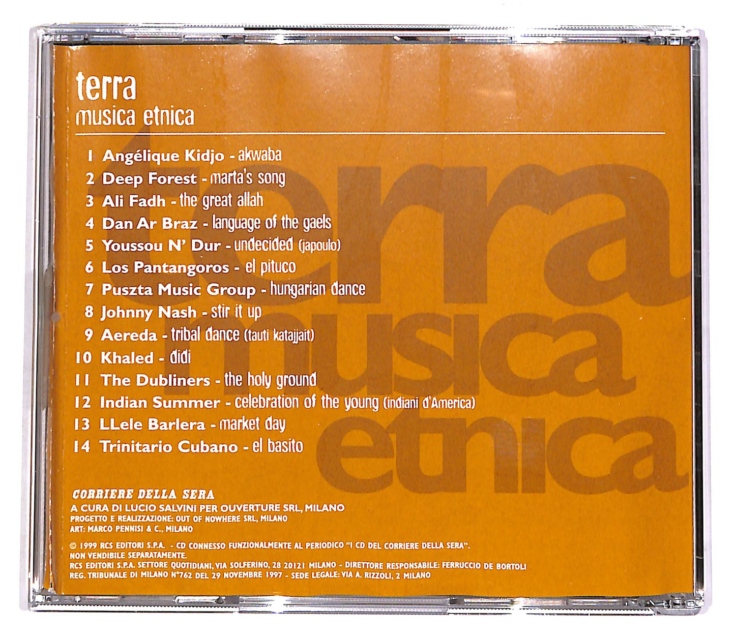 EBOND Various - Terra - Musica Etnica EDITORIALE CD CD052438