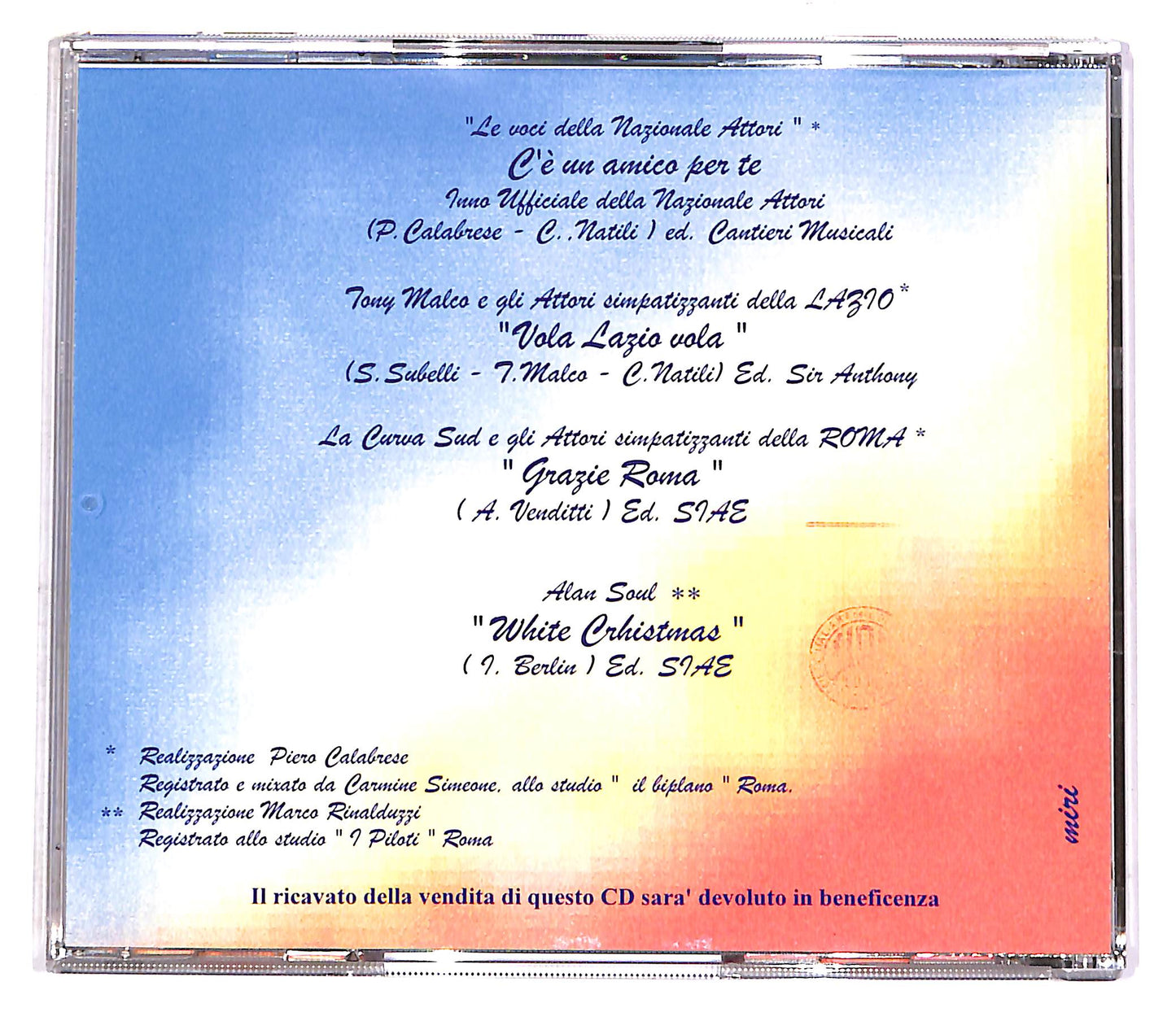 EBOND Derby Del Cuore EDITORIALE CD CD052564