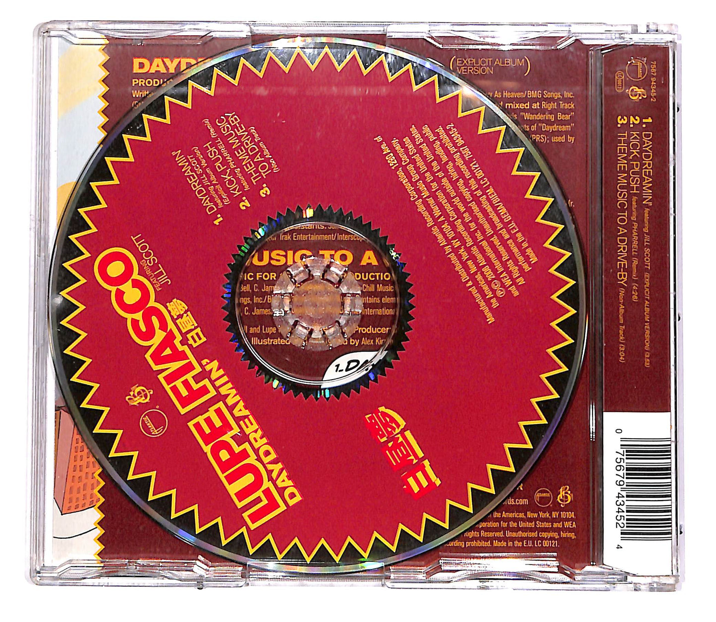 EBOND Lupe Fiasco Featuring Jill Scott - Daydreamin' CD CD052632